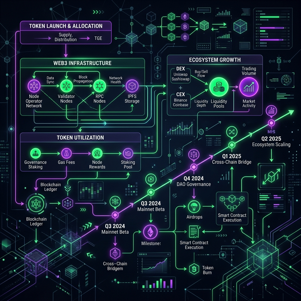 Tokenomics Flow Diagram